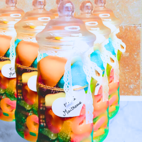 Bonbonnière Merci Maîtresse - 1L