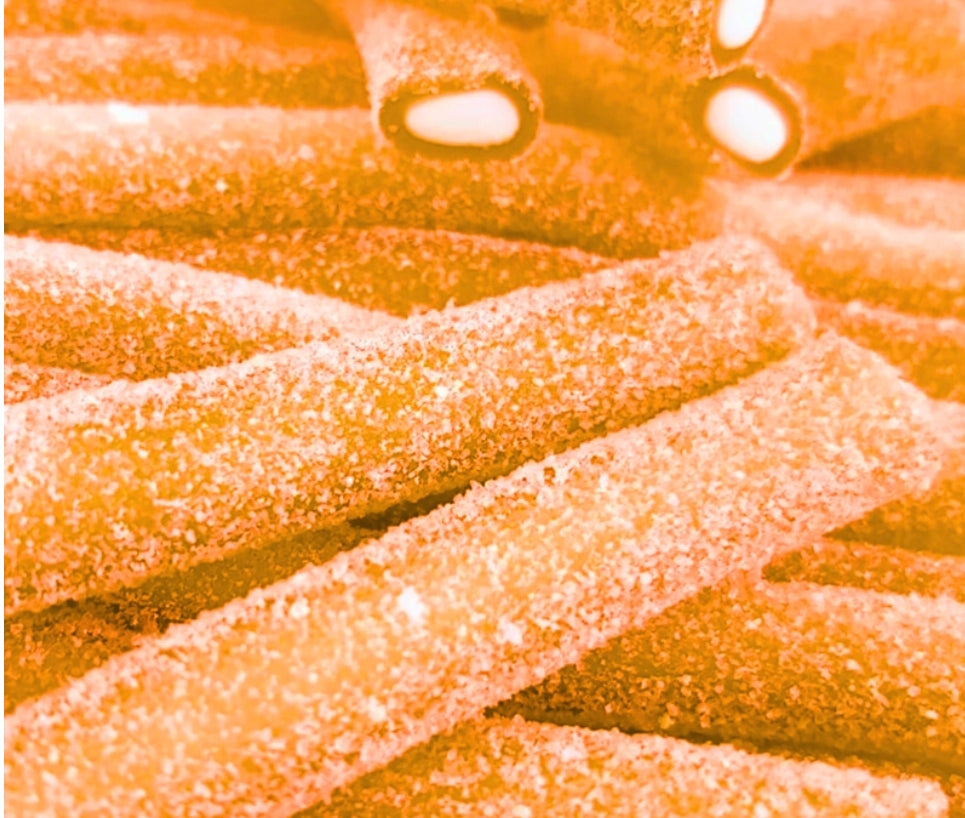 Jumbo Acide Pêche 23cm - 1 pièce