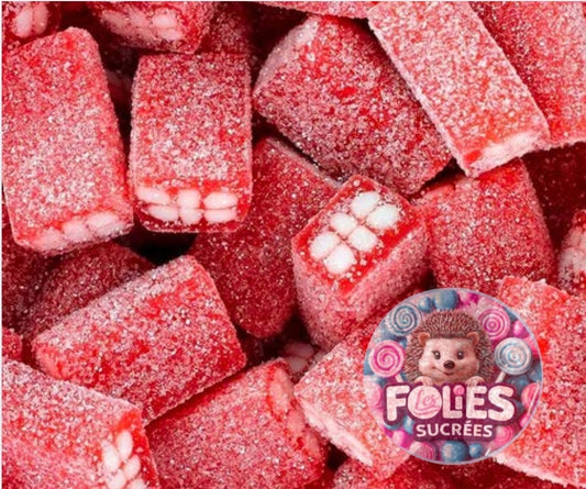Brique Acidulé Fraise - 100gr