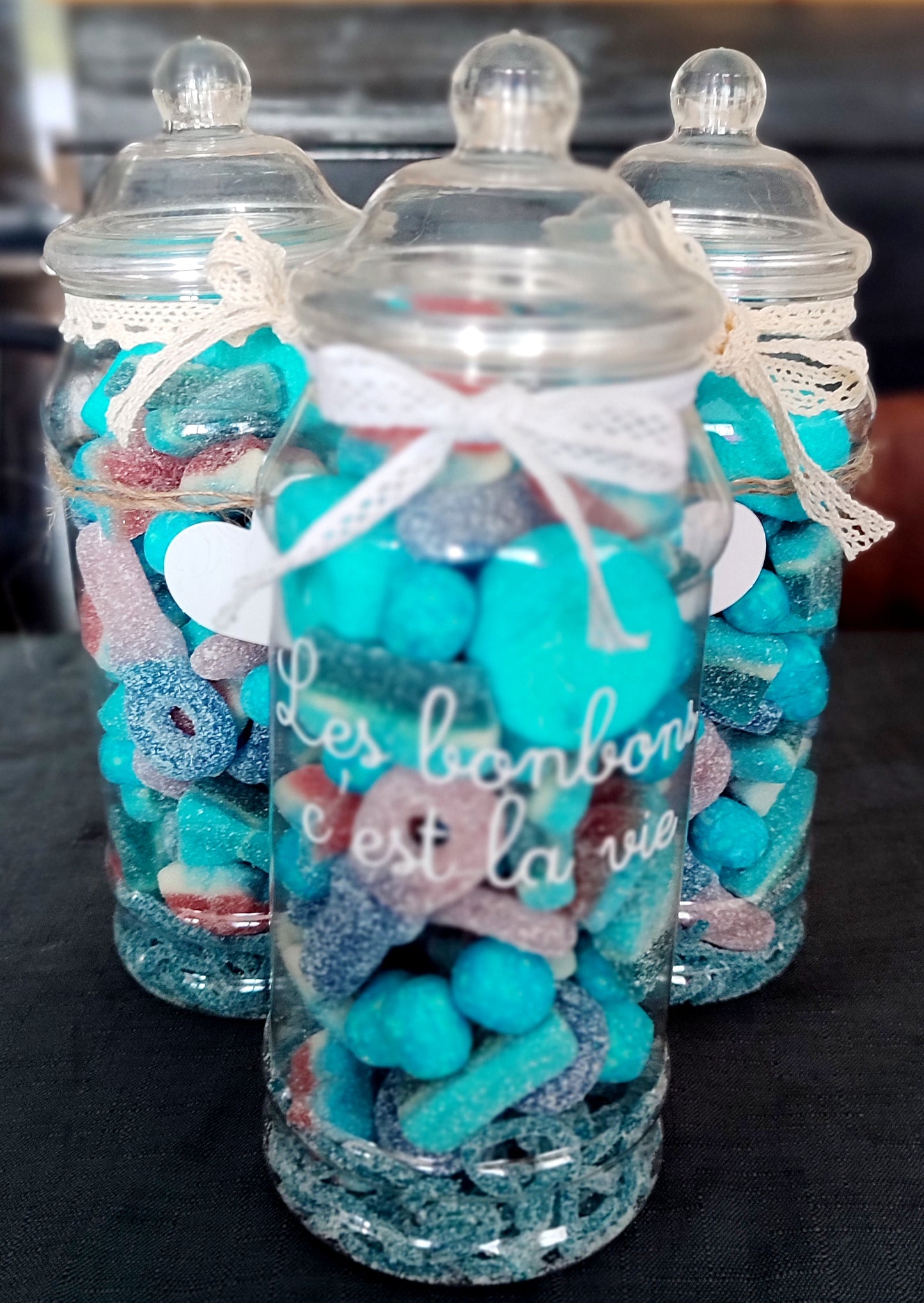 Bonbonnière Bleue