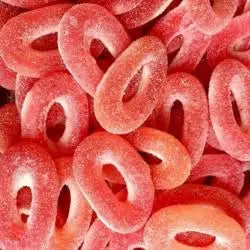 Anneaux Fraise - 100gr