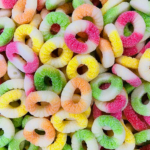 Anneaux Arlequin Sucrés Lutti - 100gr